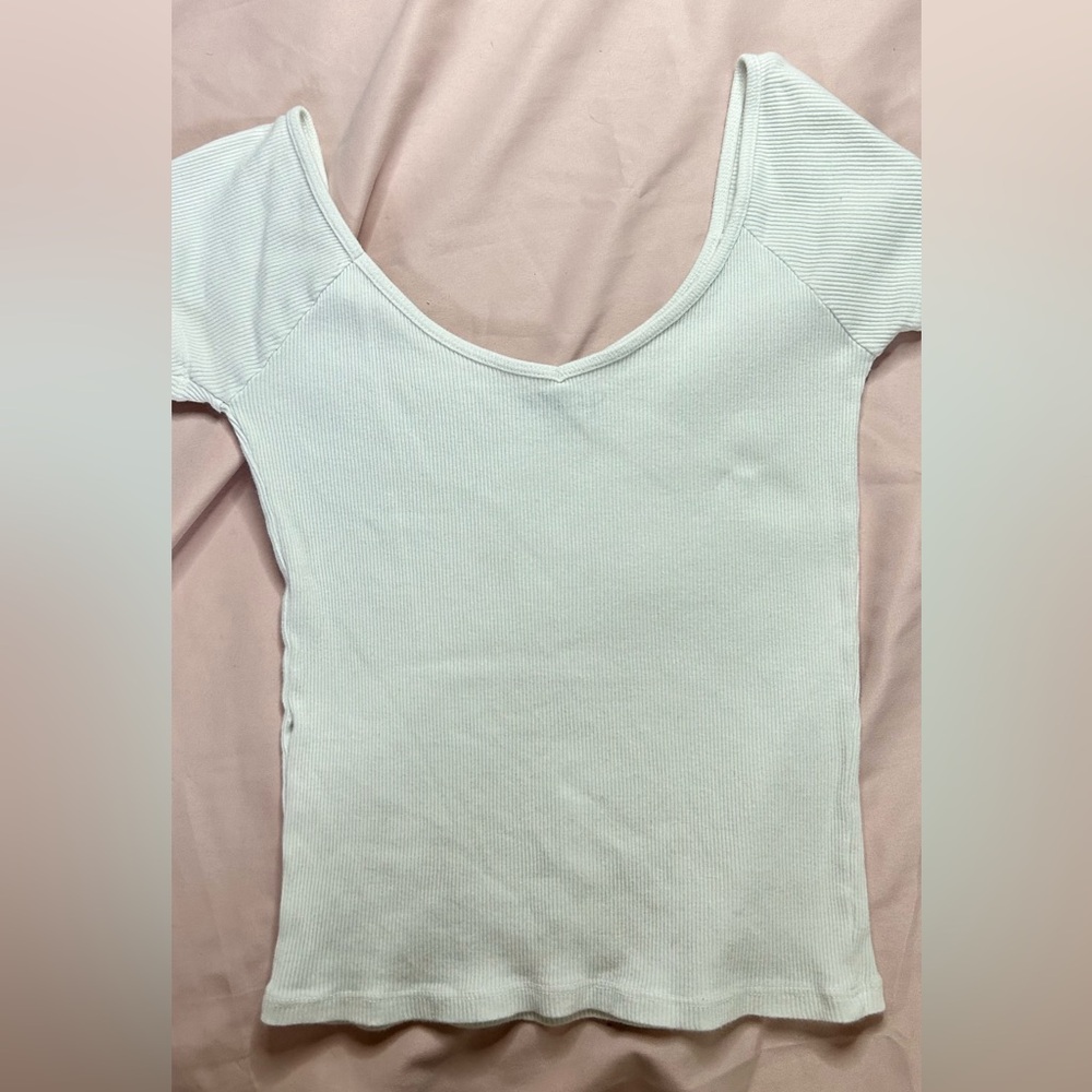 Brandy Melville White Tee